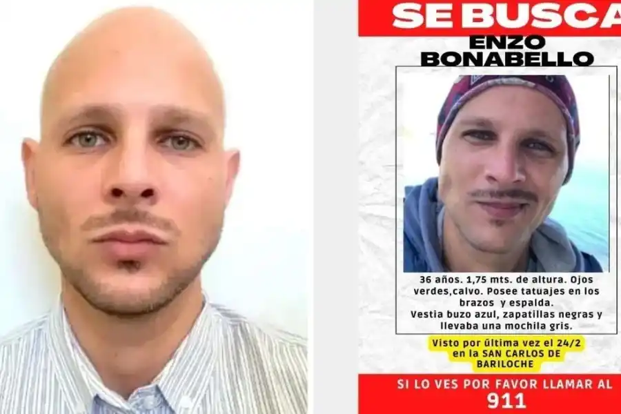 Buscan a un santafesino desaparecido en Bariloche