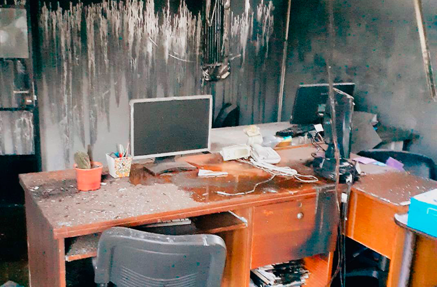 Nuevo informe arrojó que el incendio en la sede de Desarrollo Social fue intencional