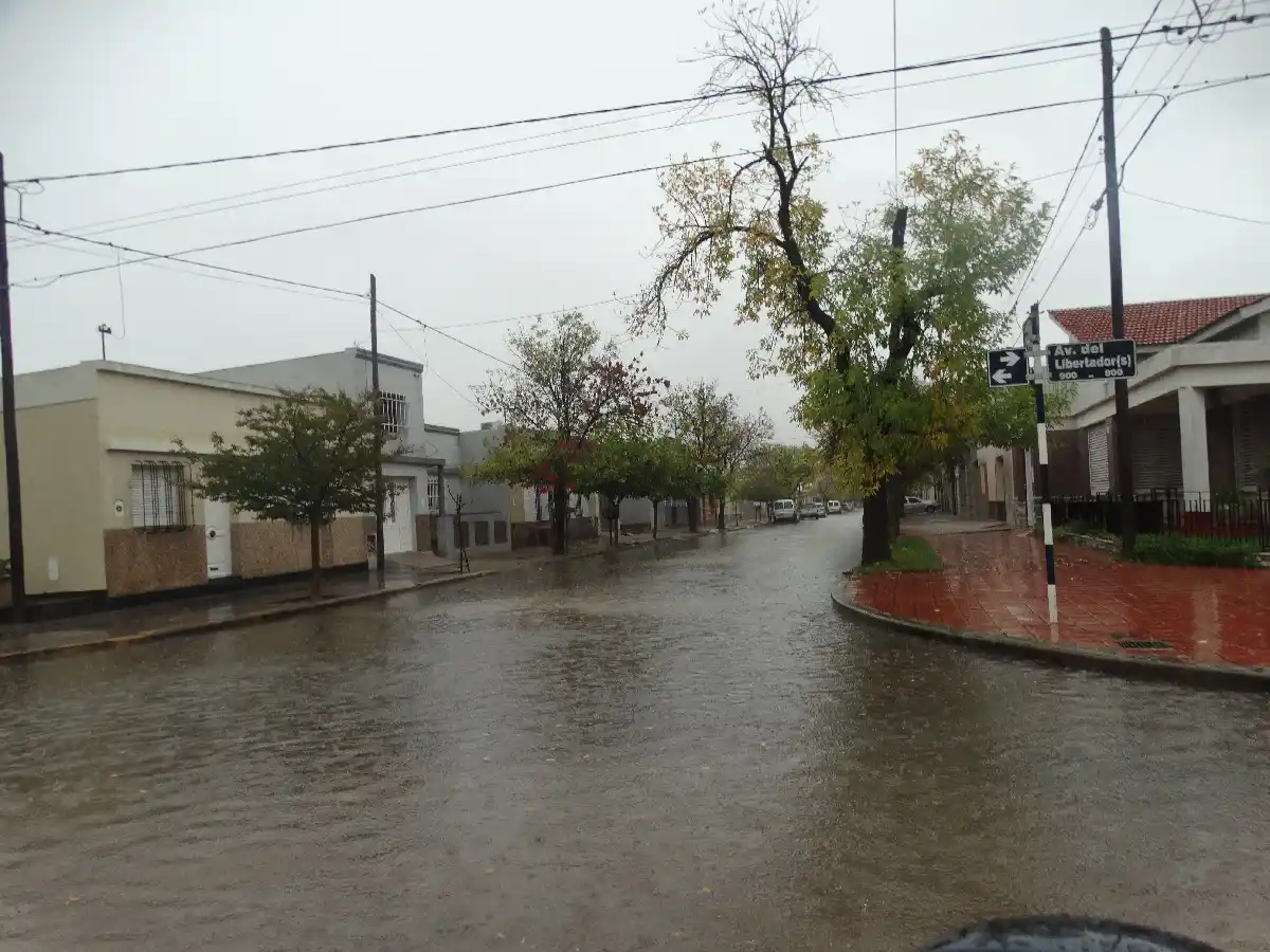 Lluvia incesante: cayeron 60 milímetros en San Francisco