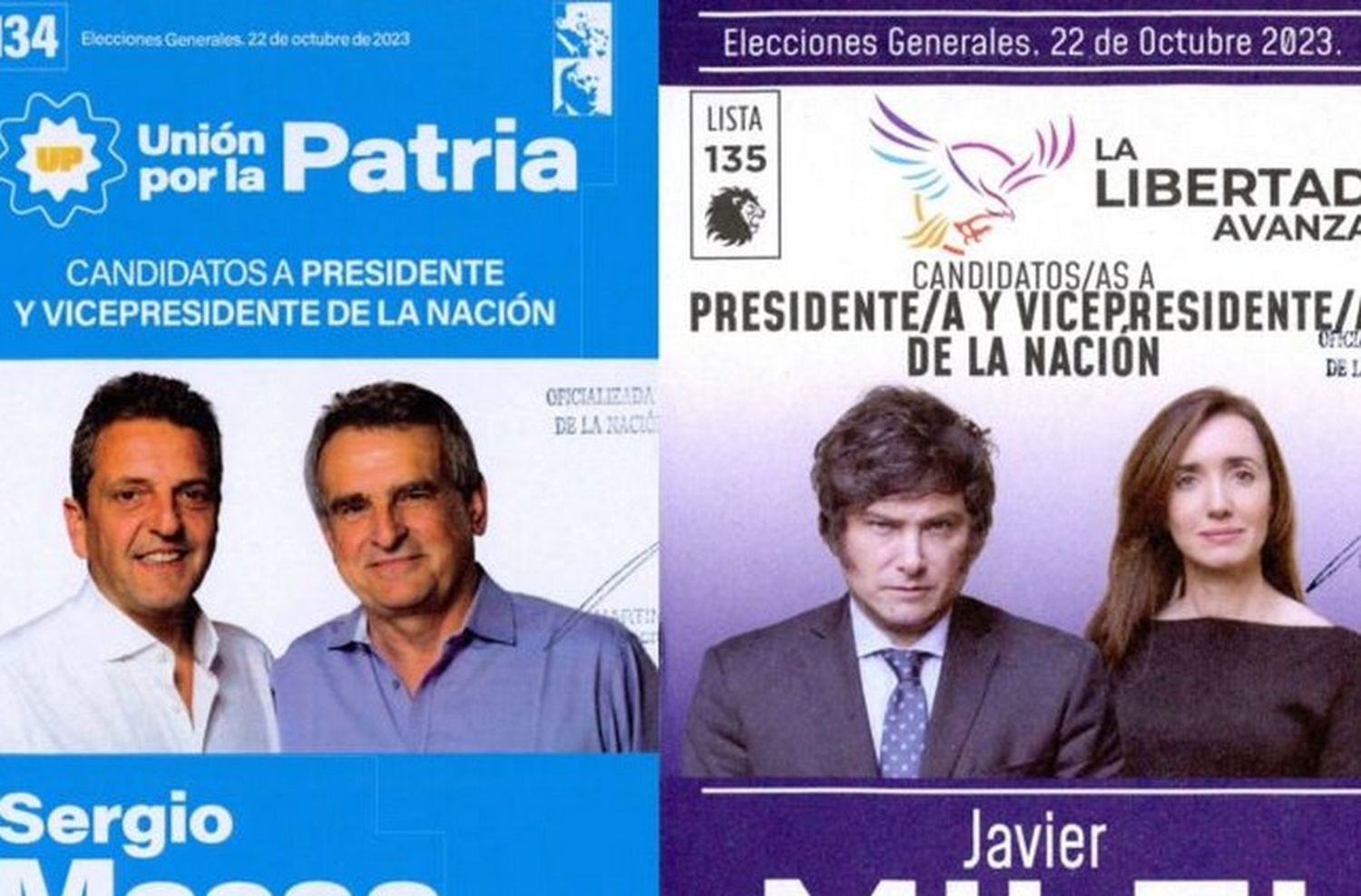 Balotaje: confirmaron que se podrán usar las boletas de la elección del 22 de octubre