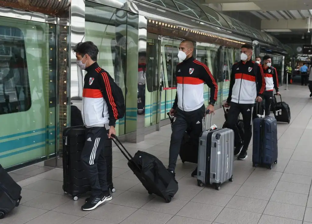 River llegó a Estados Unidos para arrancar la pretemporada