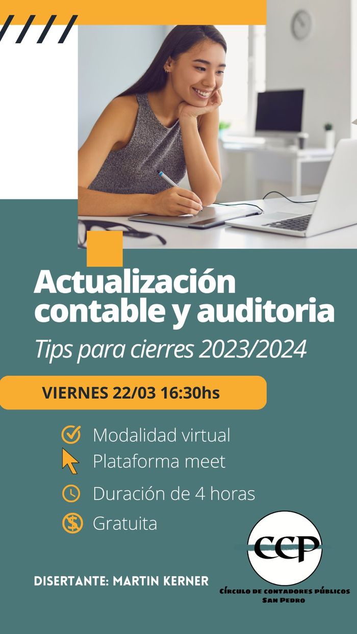 Capacitación contadores de San Pedro