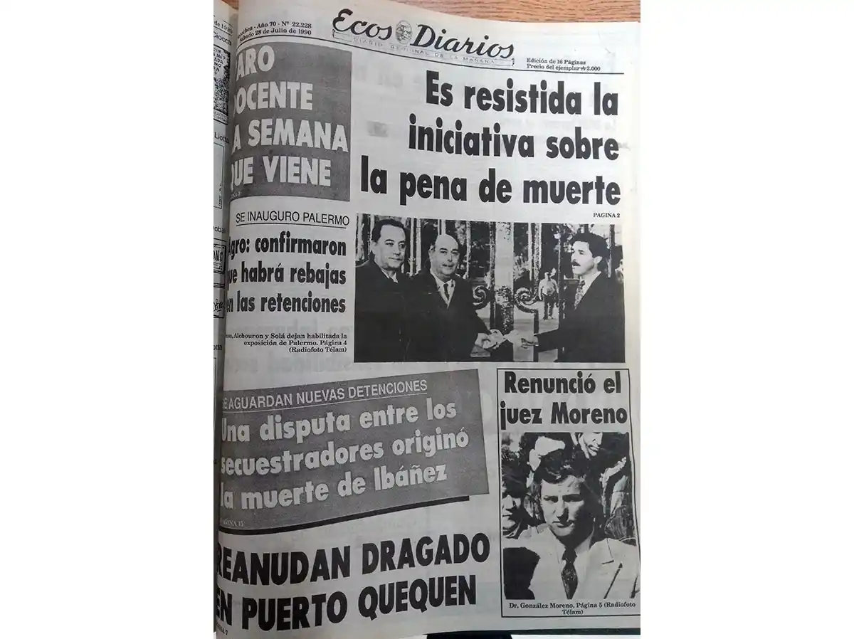 Sábado 28 de julio de 1990