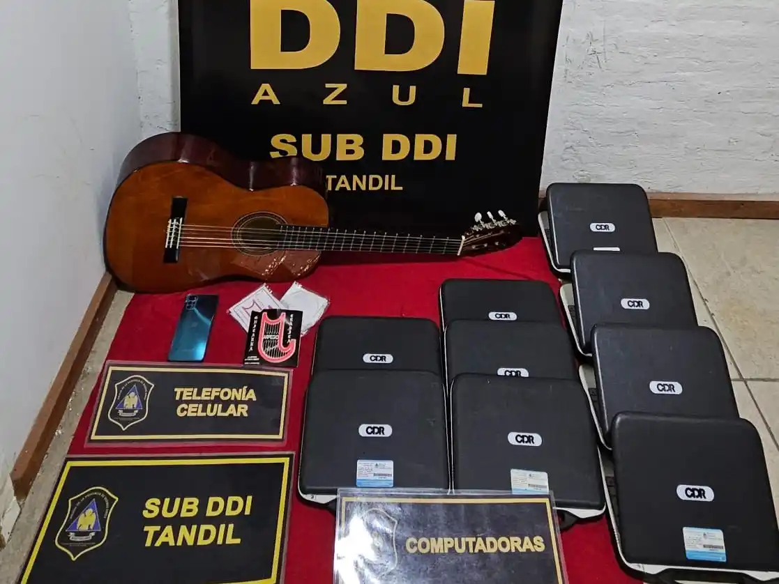 Los allanamientos se realizaron en Calle Pío XII al 1500 y en Colectora Macaya al 1700.