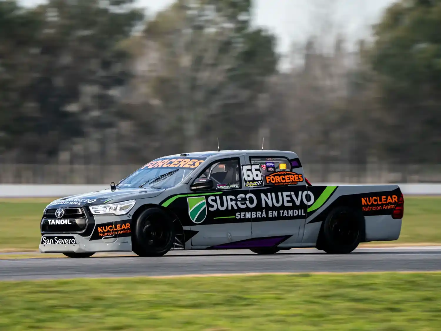 Aramburu se destacó en La Plata.