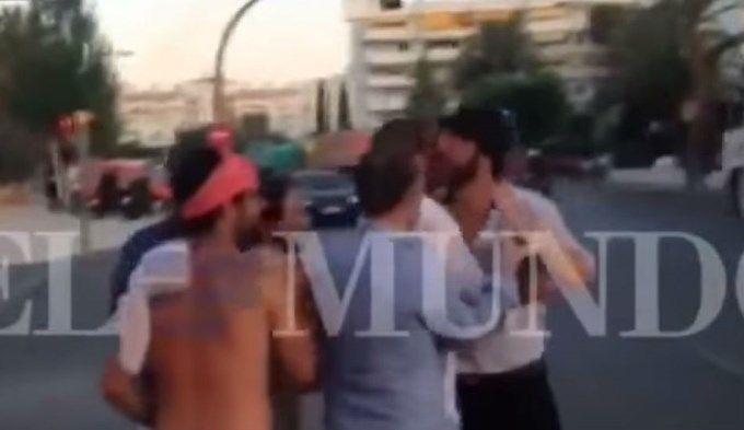 VIDEO: Gonzalo Higuaín, a las piñas a la salida de boliche
