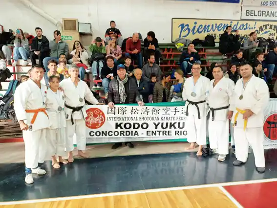 Concordienses se destacaron en el  XV Torneo Argentino de Karate I.S.K.F.