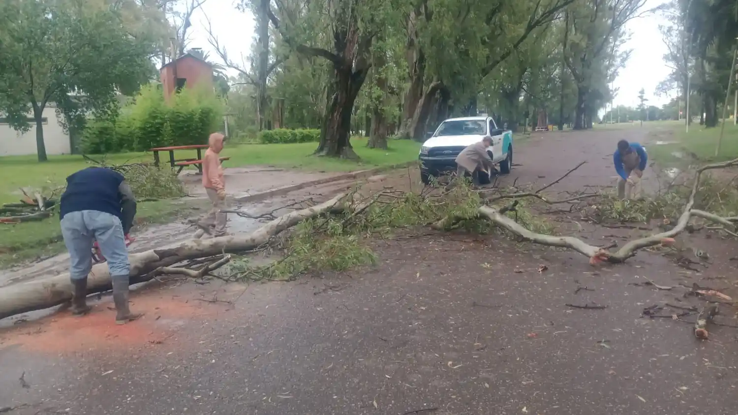 El secretario de Obras Públicas se refirió a las consecuencias de la tormenta