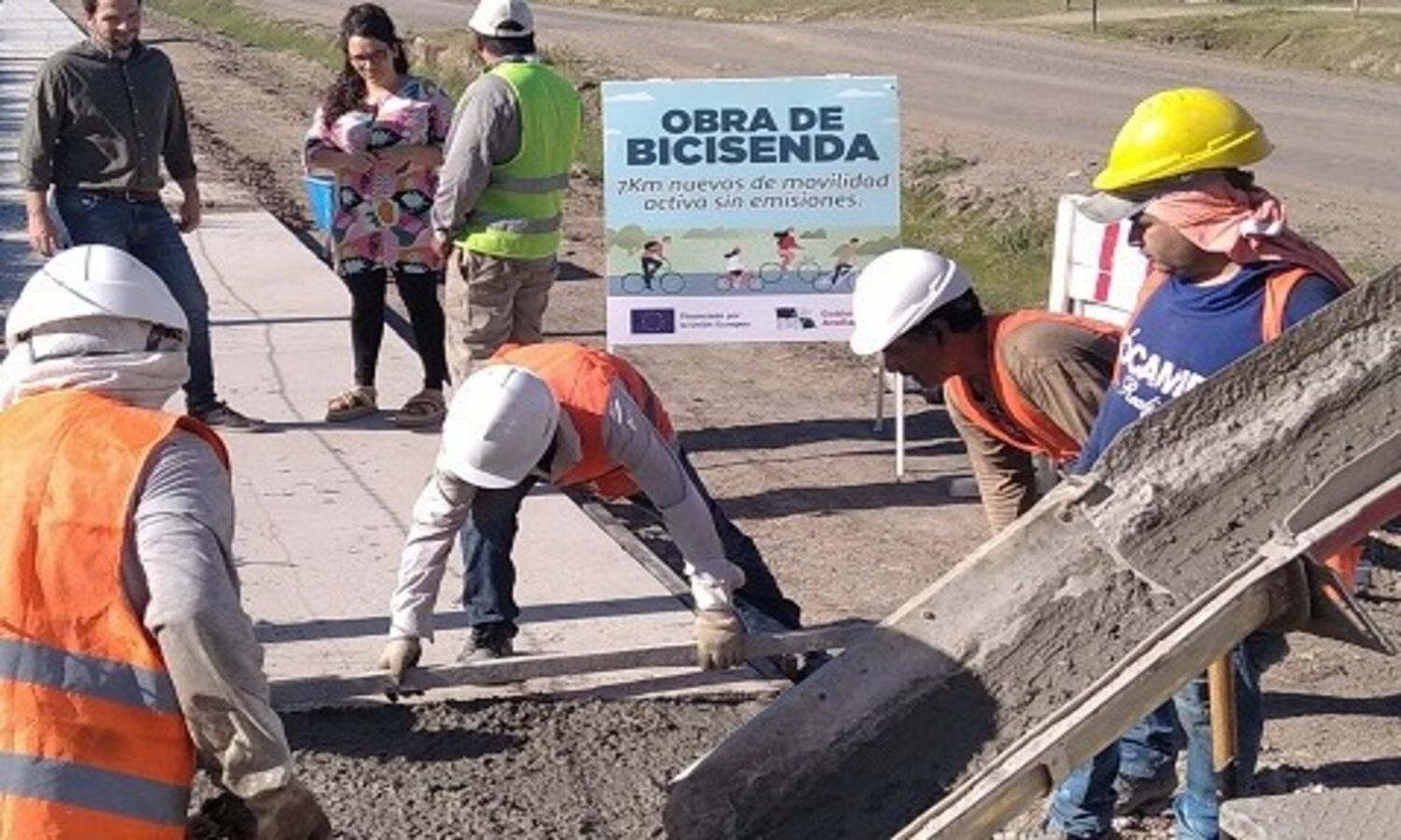 Avellaneda suma un nuevo tramo de bicisendas