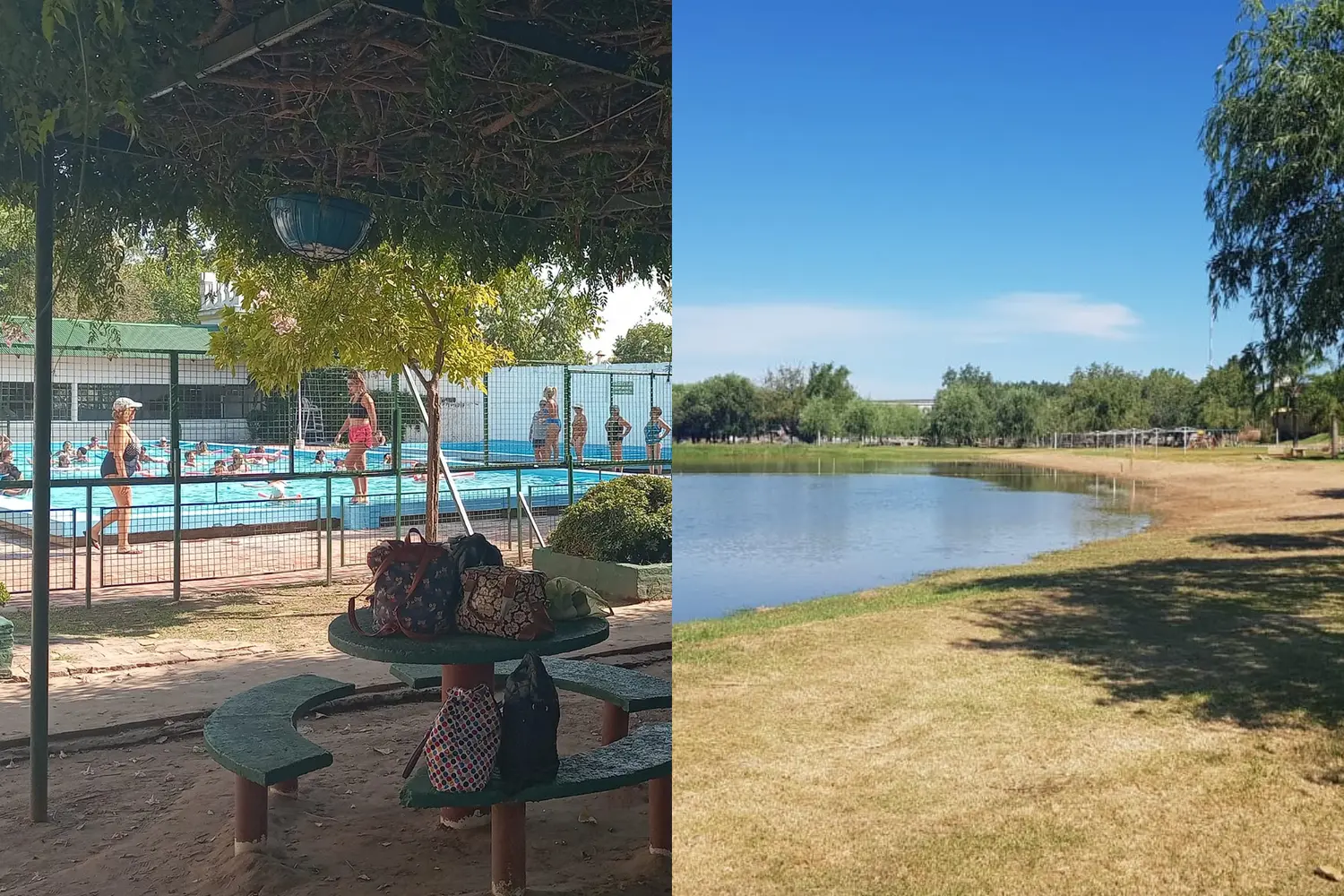 La pileta del Tiro o el piletón de río de Mansa Lyfe, las opciones municipales.