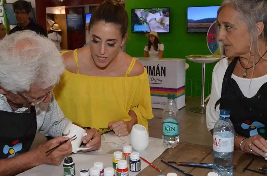 Los famosos volvieron a pintar en la Plaza de Arte de Espacio Clarín