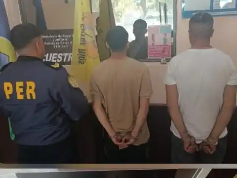 Hasenkamp: detienen a dos hombres con pedido de captura en operativo policial