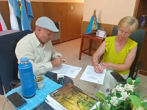 Menescardi y Bogdan avanzan en una agenda común para el desarrollo del Departamento Gualeguay