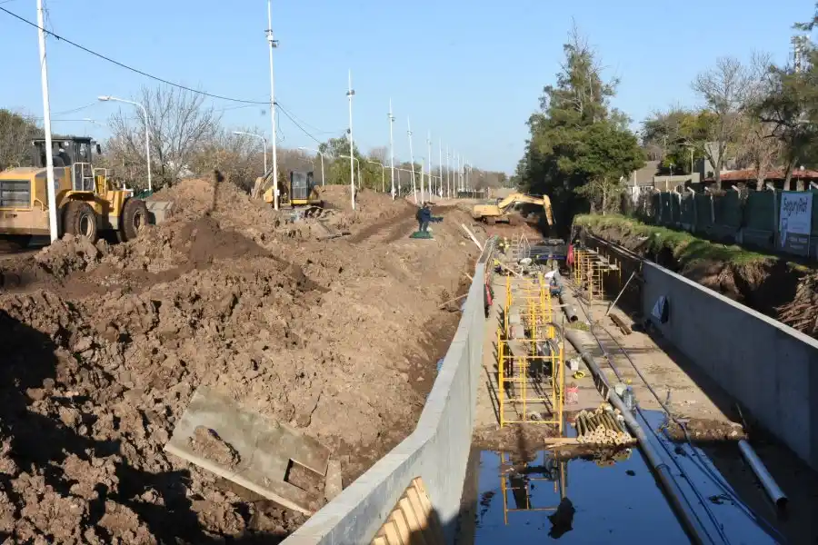 Avanza la obra del Canal Sur