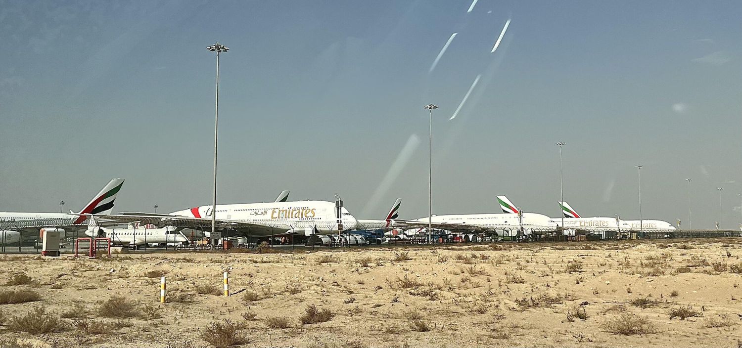 Several Airbus A380s of Emirates scrapped in Dubai