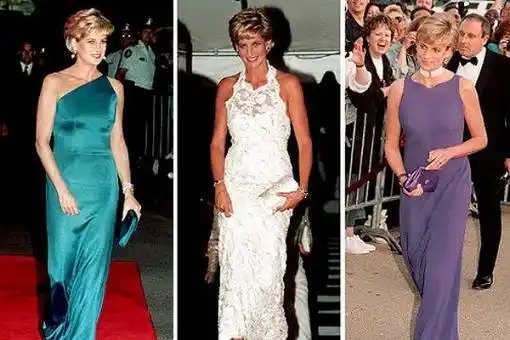 Se subastarán vestidos de Lady Di