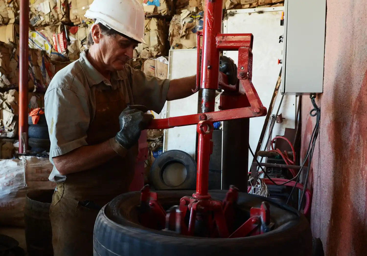 Otra etapa para los neumáticos que cumplen su ciclo