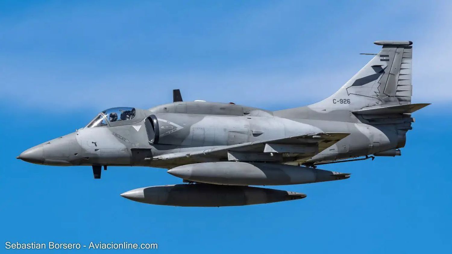 Argentine Air Force A-4AR Fightinghawk Crashes During Training Exercise: What we Know