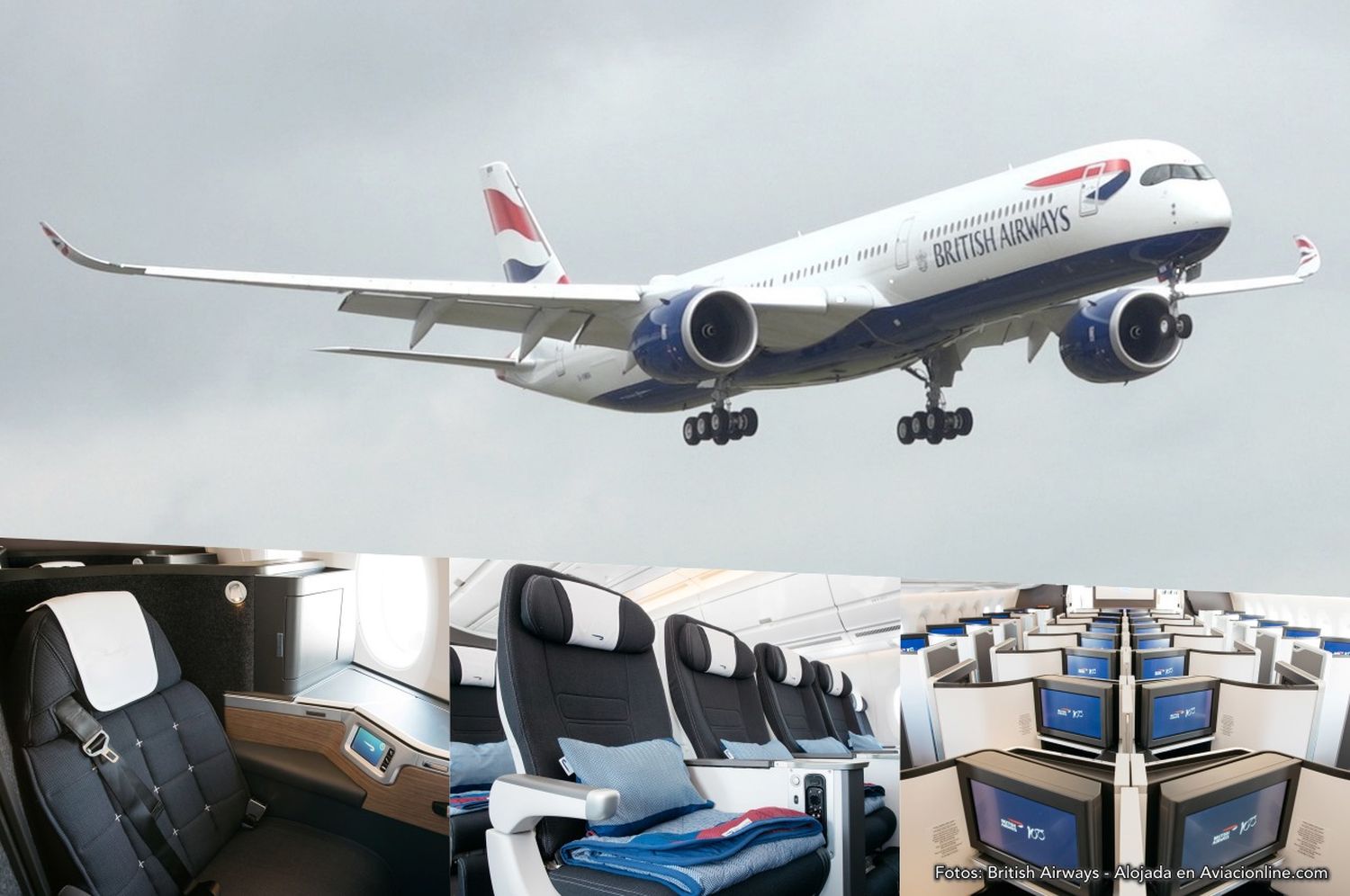 British Airways recibió su primer Airbus A350-1000