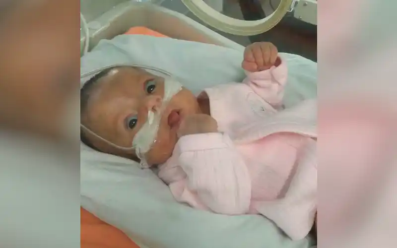 Emilia Demaria fue operada con éxito en La Plata y esperan una segunda prótesis