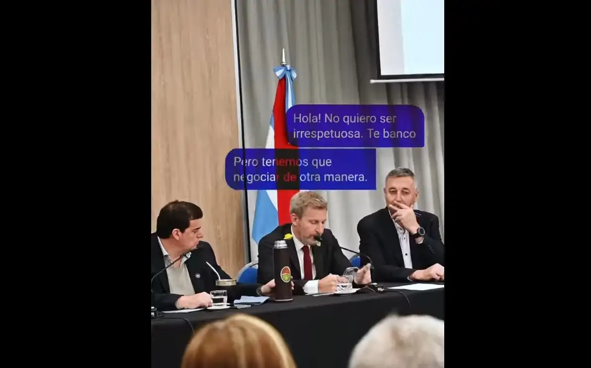 Rogelio Frigerio: "Si fuera una cuestión de mi voluntad le duplicaría el salario a los docentes, pero no hay plata"