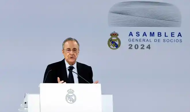 Florentino Pérez cumplirá su séptimo mandato como presidente de Real Madrid. (Foto: Ángel Rivero)