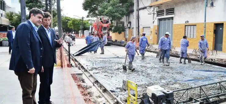 Macri y Posse recorrieron obras juntos