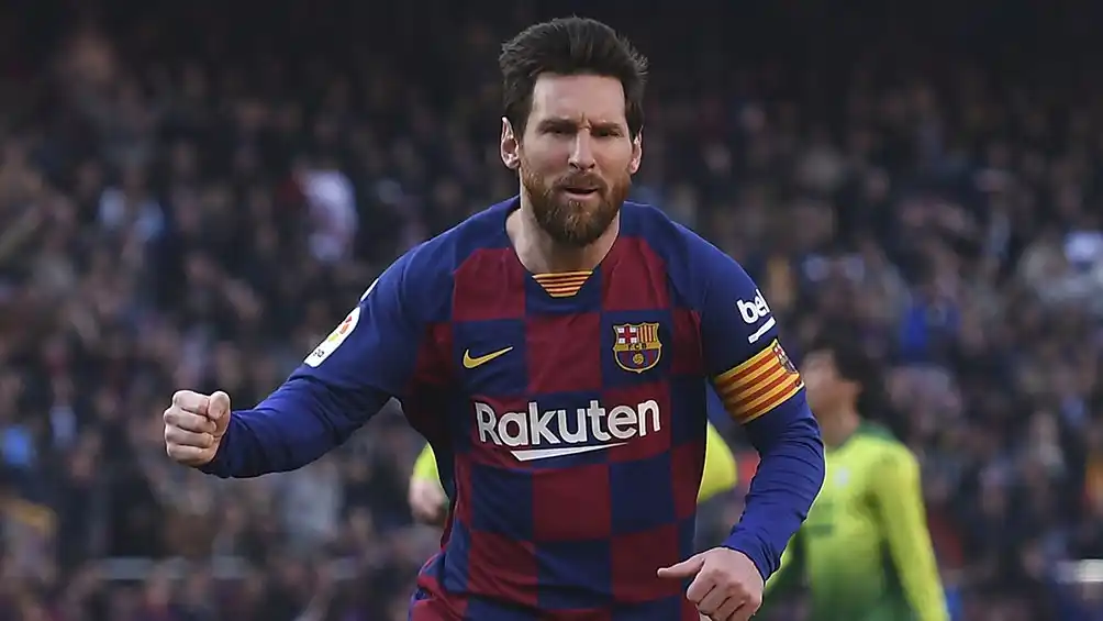 Messi marcó el gol del triunfo del Barcelona, que ahora es líder