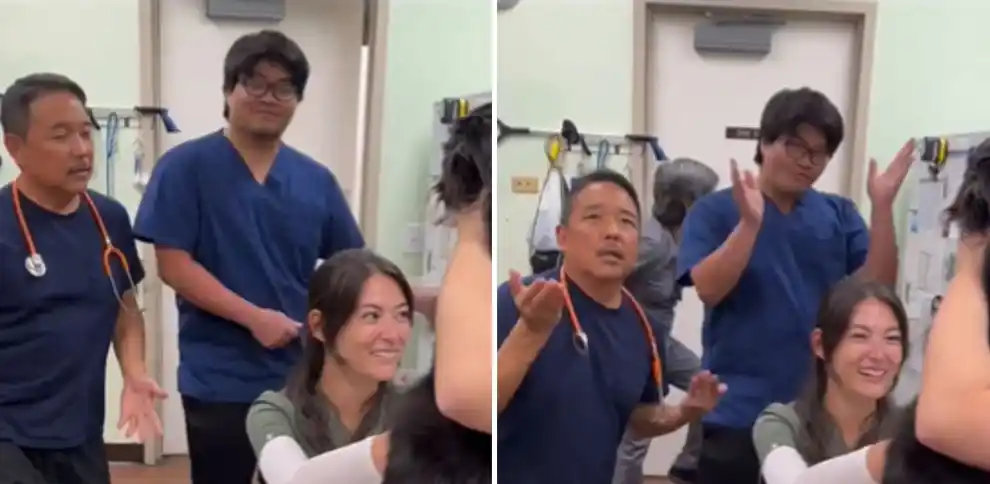 El objetivo de los veterinarios es que el perro les mirar, y no a la aguja