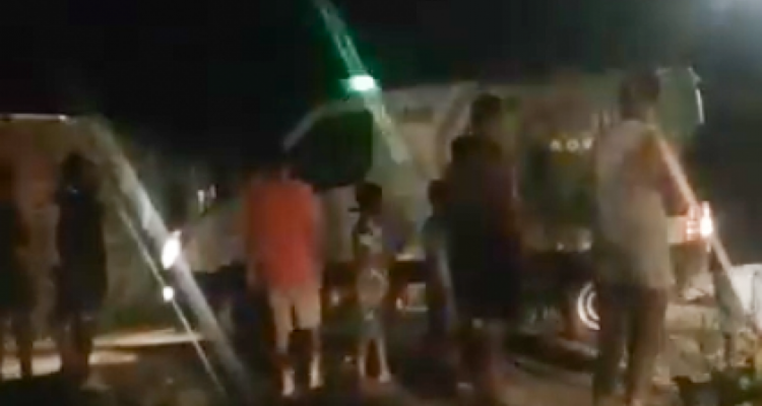 Chocaron en moto a un nene y huyeron