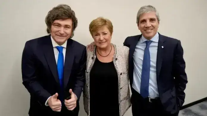 La directora del FMI, Kristalina Georgieva, visita Argentina este lunes
