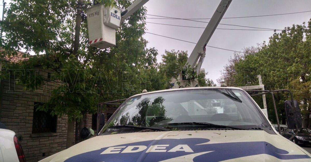 Los barrios Don Emilio, Belgrano y Newbery, sin luz por el fuerte viento