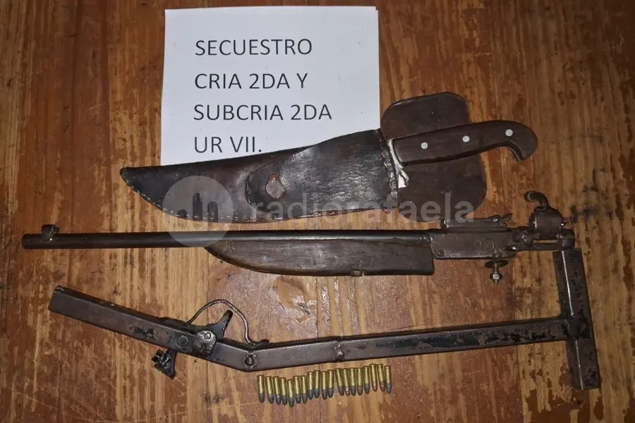 Ebrio y a caballo, paseaba armado con una “tumbera” en medio de una ruta provincial