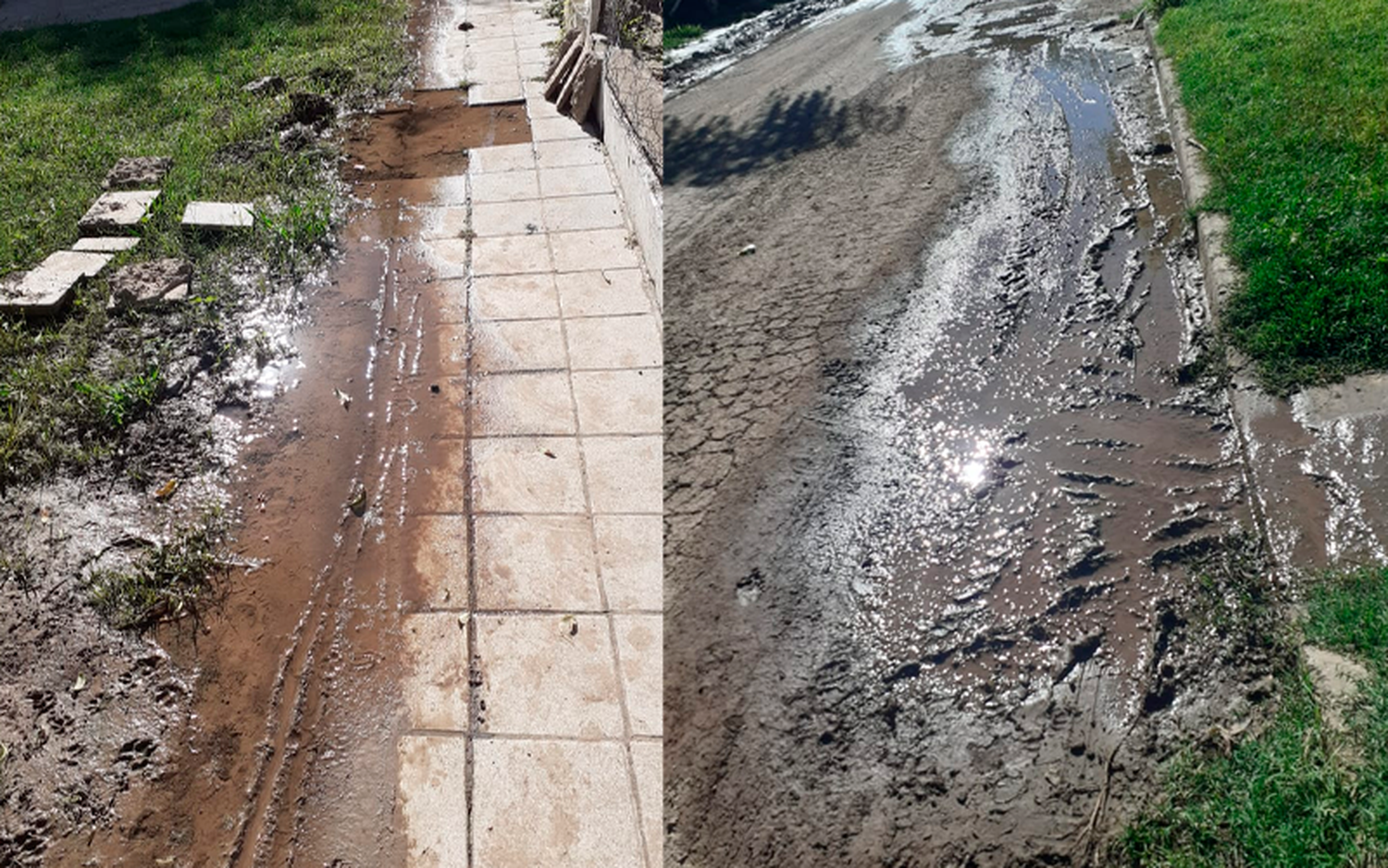 Pérdida de agua: “Hace 15 días que llamo, mientras otros están sin presión”