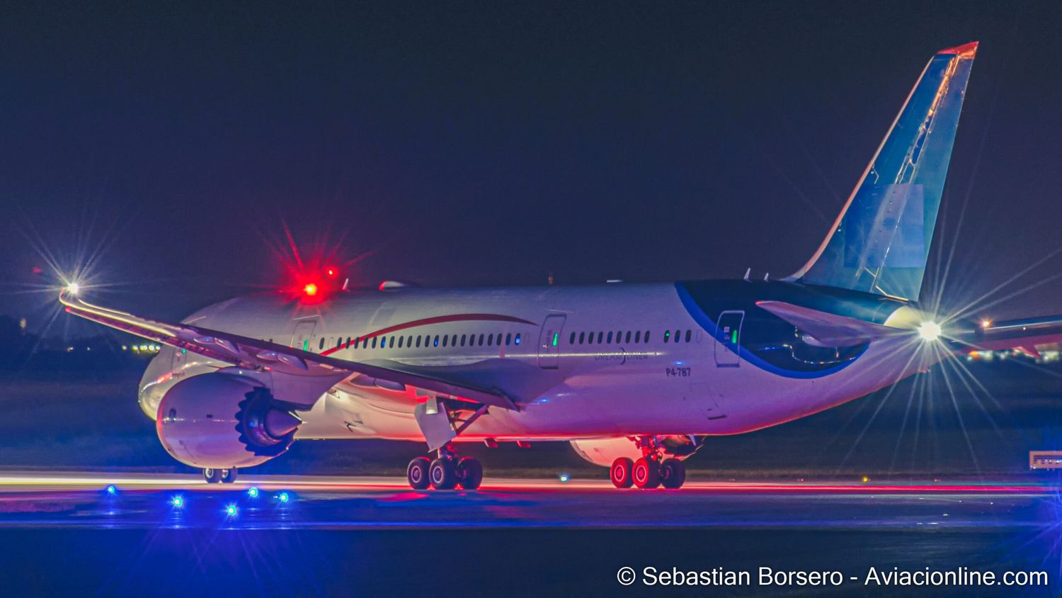 [Fotogalería] Un exótico Dreamliner visitó el aeropuerto de Córdoba