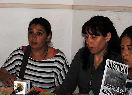 Olavarría: Familiares de José Ortega repudiaron la medida de fuerza policial