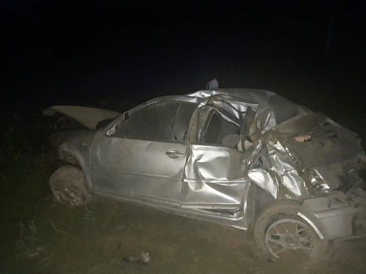 Encuentran sustancias ilegales en el auto del crespense siniestrado en ruta provincial 11