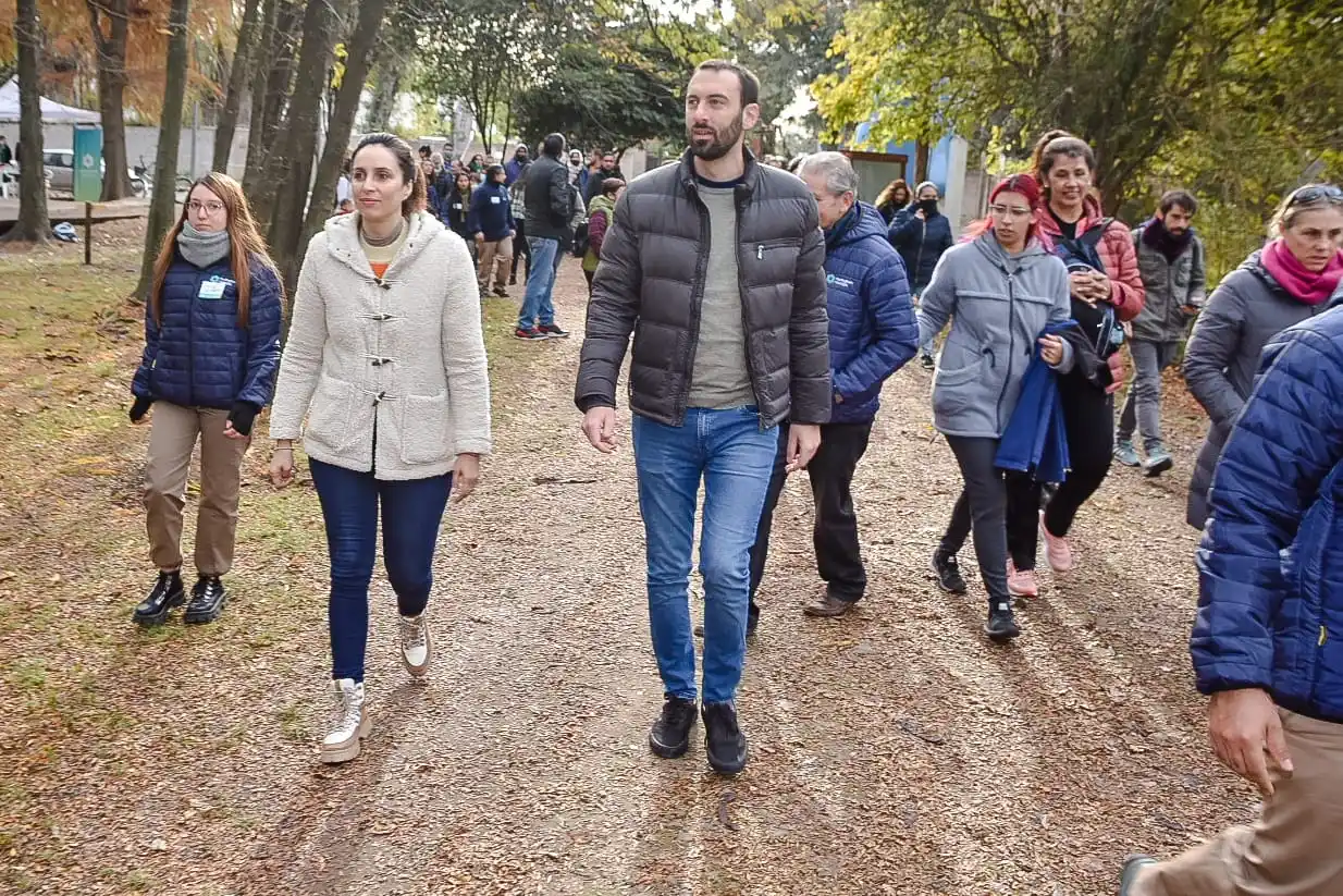 Hurlingham: Selci en la pre-inauguración de la nueva Reserva Natural "Presidente Néstor Kirchner"