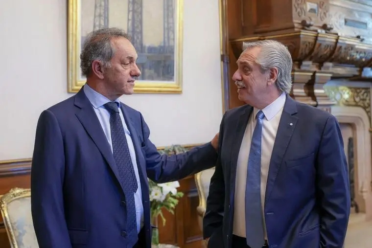 Alberto cruzó fuerte a Scioli.