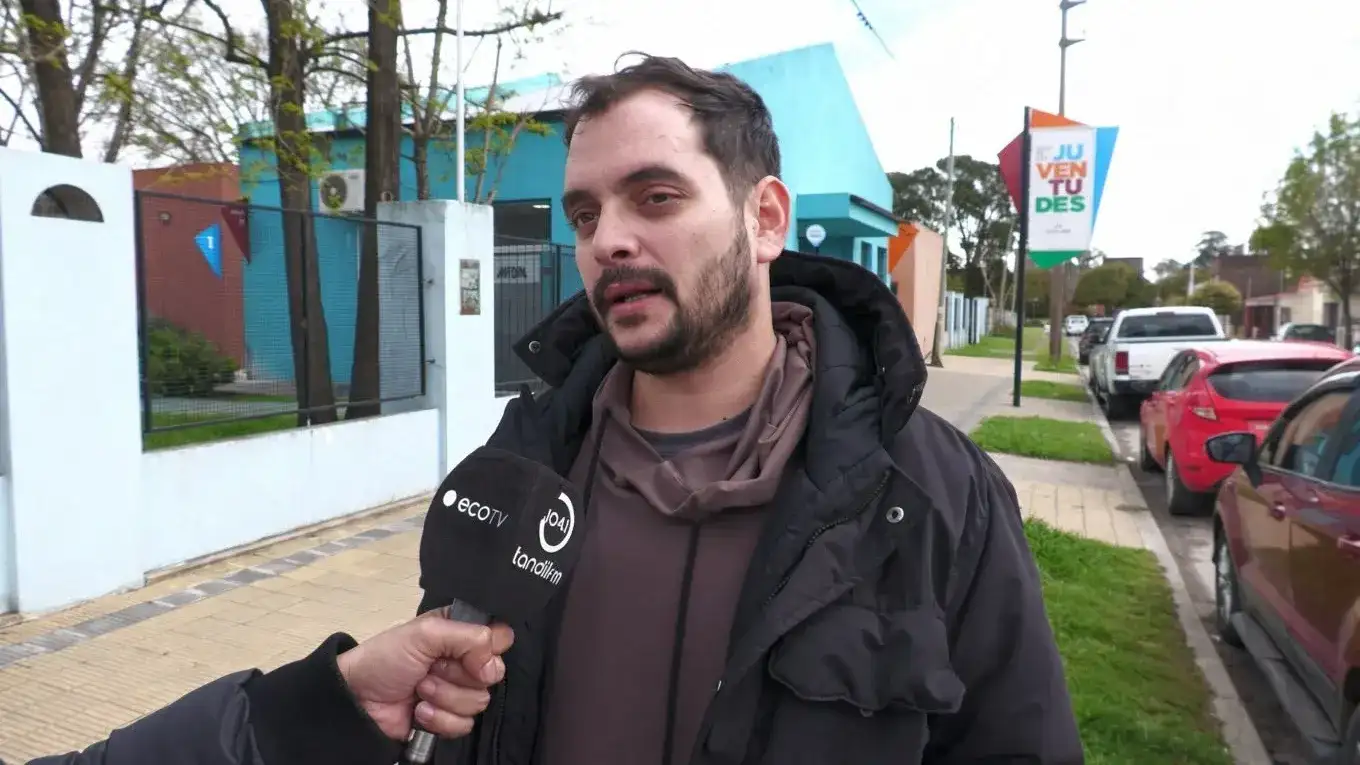 Matías D’Eramo, director de Juventud del Municipio de Tandil.