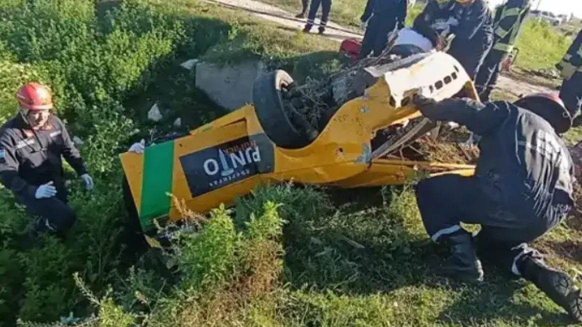El siniestro ocurrió a la altura del kilómetro 80.
