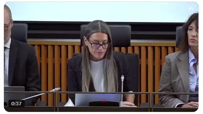 Anuncio. La portavoz de Junts, Miriam Nogueras, asegura que el partido vetará las leyes que proponga el gobierno. Foto: X.