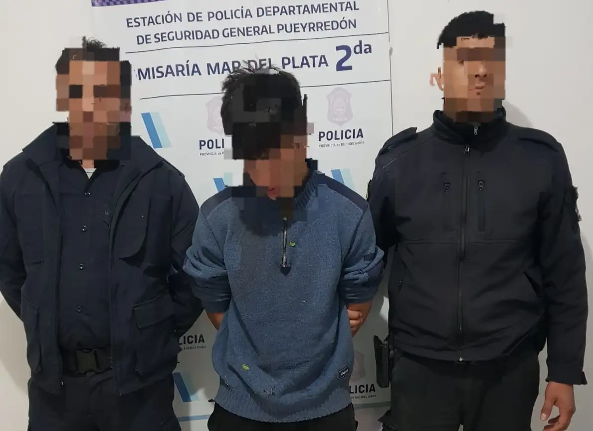 El sujeto intentó escapar, pero lo detuvieron a las pocas cuadras.