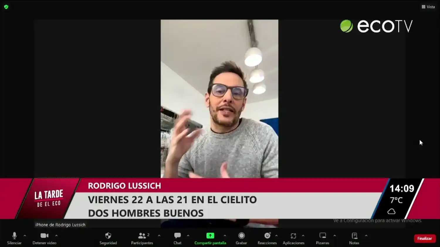 Rodrigo Lussich trae a Tandil las polémicas de la farándula