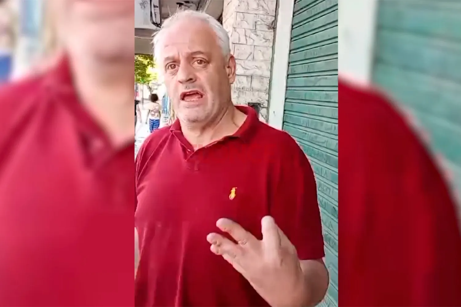 Video: increparon en la calle al médico acusado de mala praxis