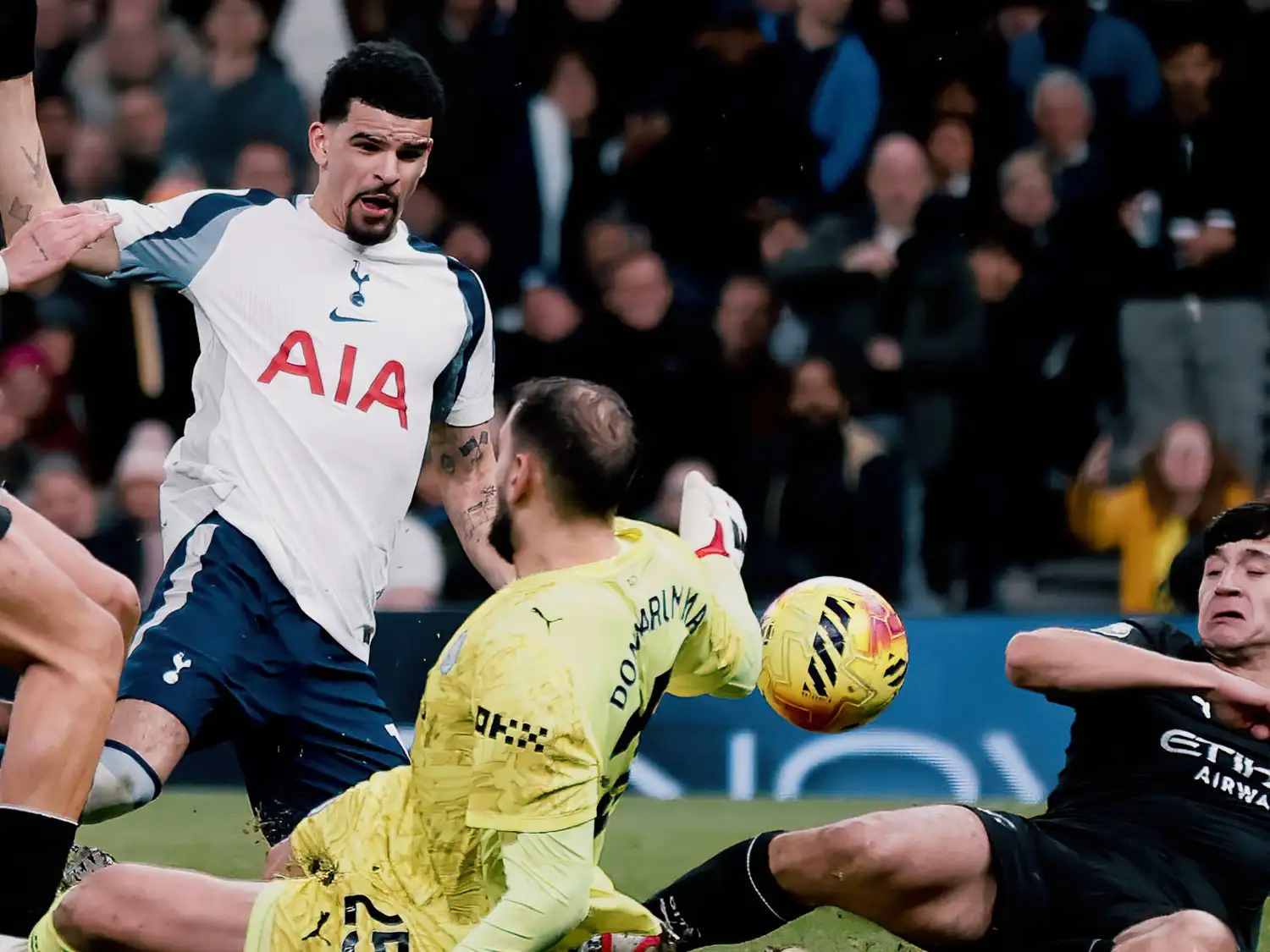 Tottenham rescató en un empate ante Manchester City