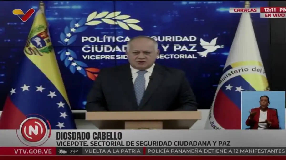 Diosdado vincula a María Corina Machado con el narcotráfico en el ZULIA: la denuncia se relaciona con la «OPERACIÓN CATATUMBO»