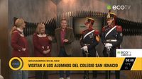 Integrantes del Regimiento de Granaderos a Caballo visitaron El Eco