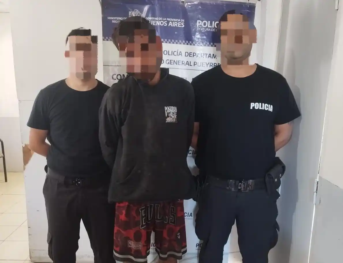 Luego de una breve persecución, el sujeto fue interceptado en inmediaciones de Solís 9900.