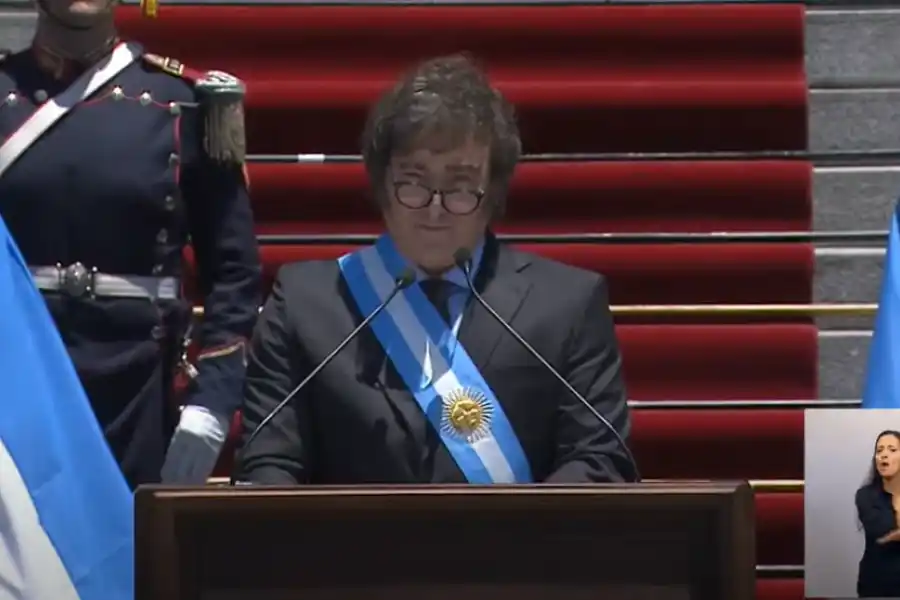 EN VIVO: Seguí la transmisión oficial de la Asunción de Javier Milei